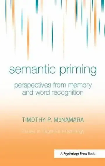 Cover of Semantic Priming