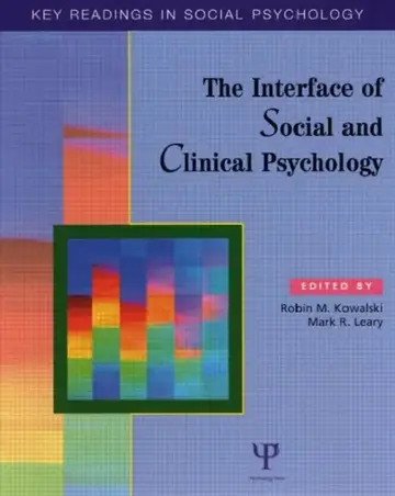 Cover of The Interface of Social and Clinical Psychology