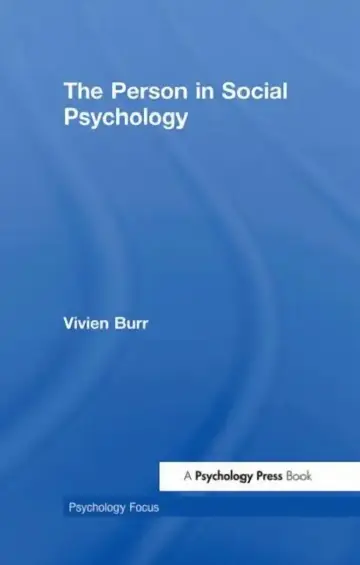 Cover of The Person in Social Psychology