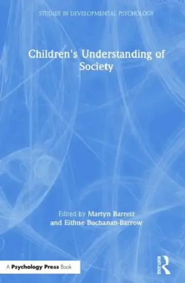 Cover of Children's Understanding of Society