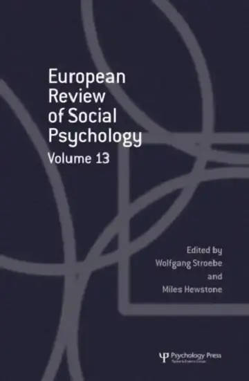 Cover of European Review of Social Psychology