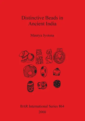 Cover of Distinctive Beads in Ancient India