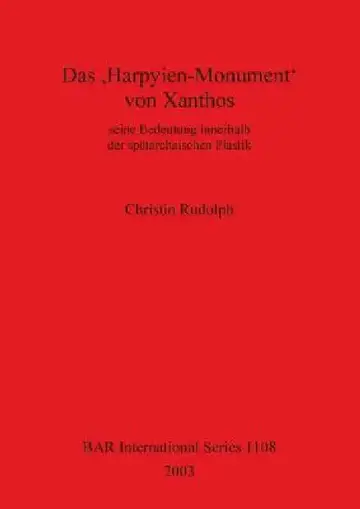 Cover of Das 'Harpyien-Monument' Von Xanthos
