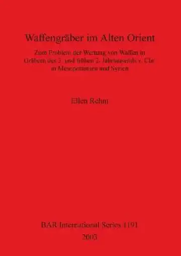 Cover of Waffengräber im Alten Orient