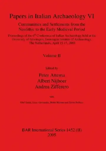 Cover of Papers in Italian Archaeology VI