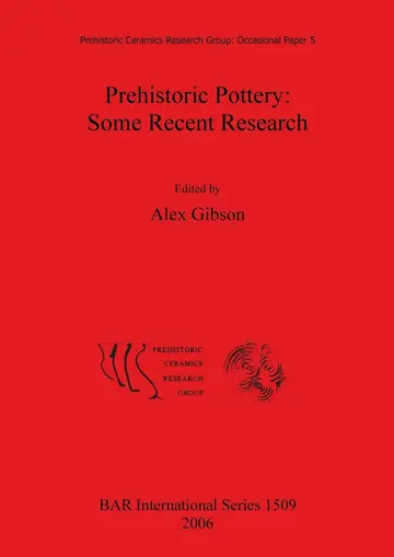 Cover of Prehistoric Pottery