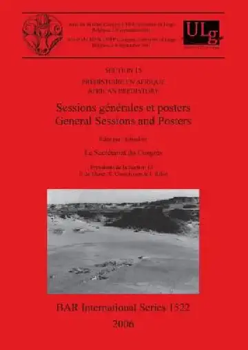 Cover of Section 15. Préhistoire en Afrique / African Prehistory