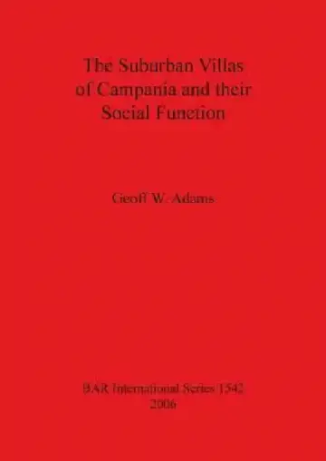 Cover of The Suburban Villas of Campania and their Social Function