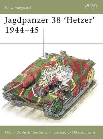 Cover of Jagdpanzer 38 'Hetzer' 1944-45