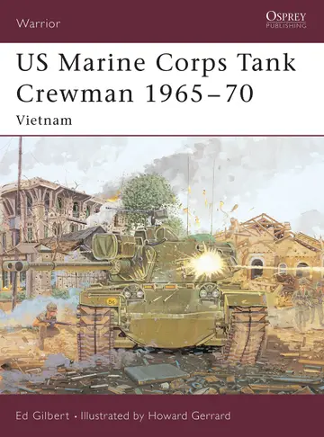 Cover of Us Marine Corps Tank Crewman, 1965-70