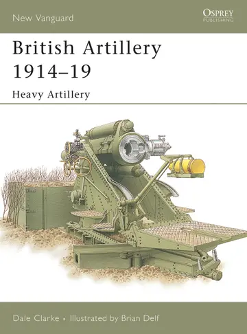 Cover of British Artillery 1914-19