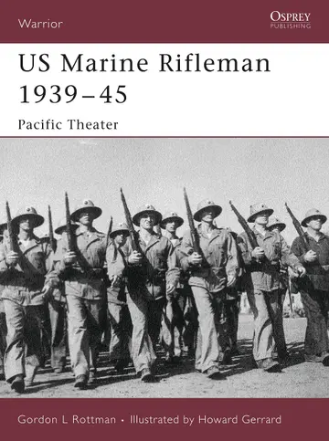 Cover of US Marine Rifleman 1939-45