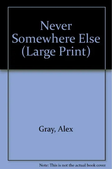 Cover of Never Somewhere Else