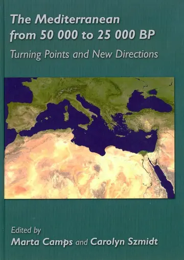 Cover of The Mediterranean from 50,000 to 25,000 BP