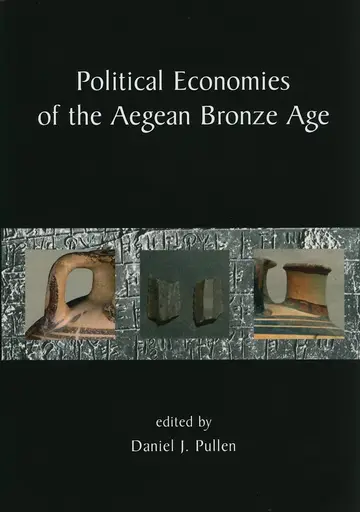 Cover of Political Economies of the Aegean Bronze Age