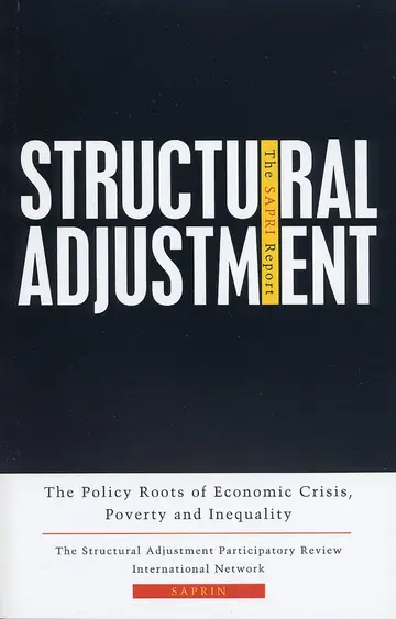 Cover of Structural Adjustment, the Sapri Report