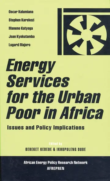Cover of Energy Services for the Urban Poor in Africa