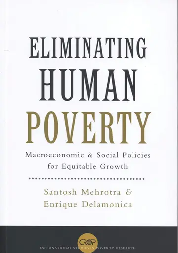 Cover of Eliminating Human Poverty