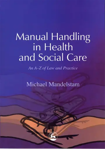 Cover of Manual Handling in Health and Social Care