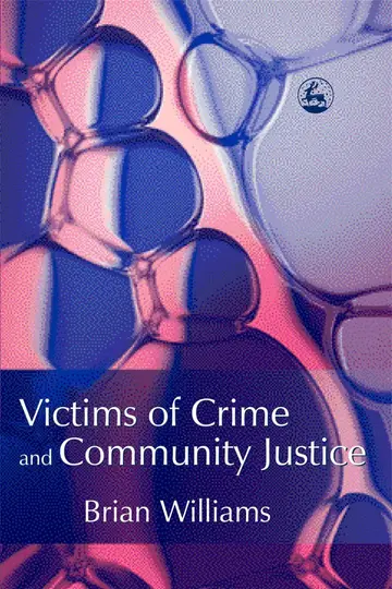 Cover of Victims of Crime and Community Justice