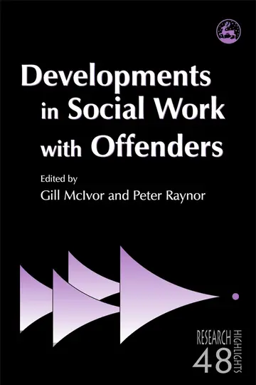 Cover of Developments in Social Work Offenders