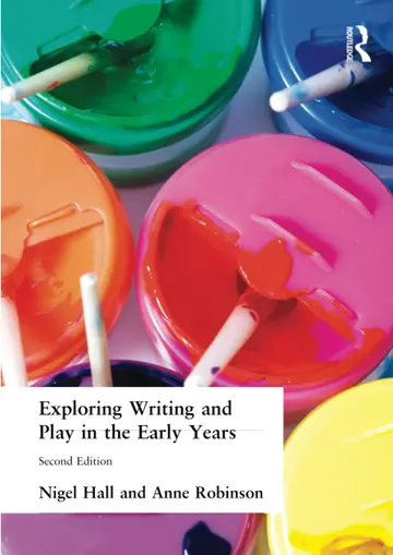 Cover of Exploring Writing and Play in the Early Years