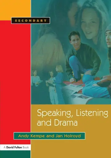 Cover of Speaking, Listening, and Drama