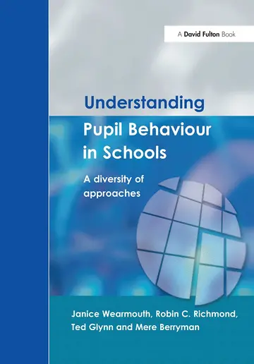Cover of Understanding Pupil Behaviour in School
