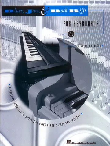 Cover of Blues, Jazz and Rock Riffs for Keyboards