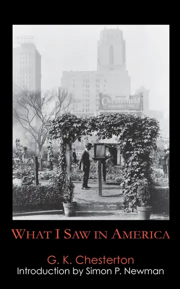 Cover of What I Saw in America