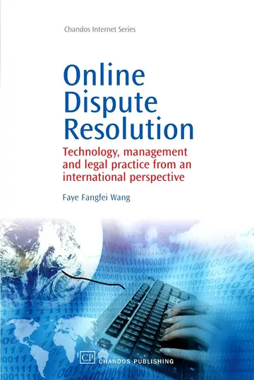 Cover of Online Dispute Resolution