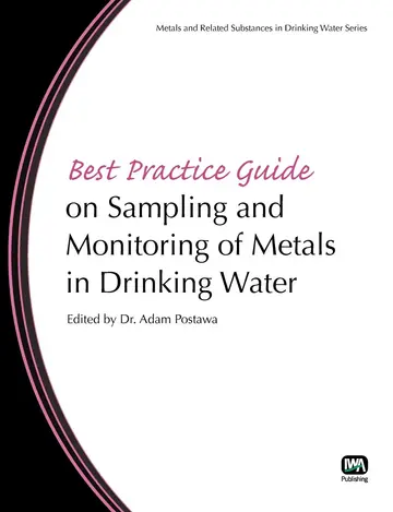 Cover of Best Practice Guide on Sampling and Monitoring of Metals in Drinking Water