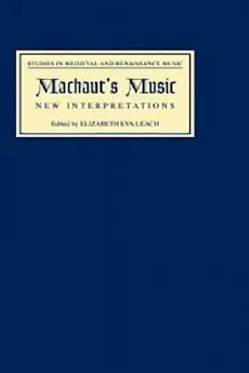 Cover of Machaut's Music