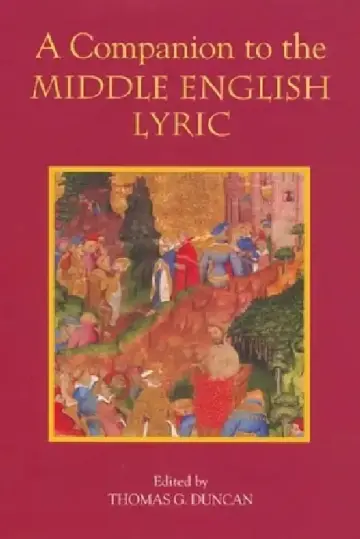 Cover of A Companion to the Middle English Lyric