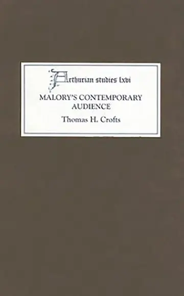 Cover of Malory's Contemporary Audience