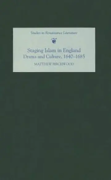 Cover of Staging Islam in England