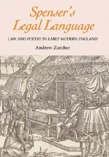 Cover of Spenser's Legal Language
