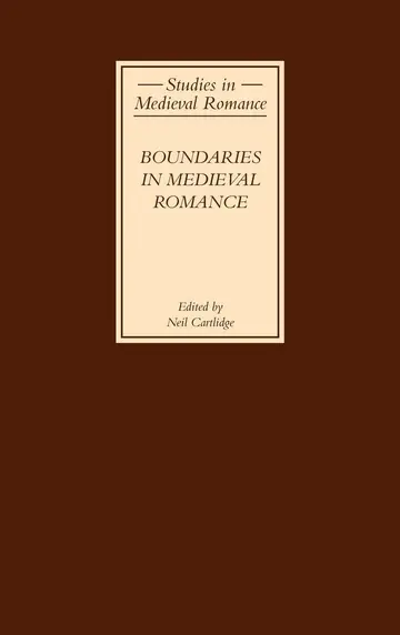 Cover of Boundaries in Medieval Romance
