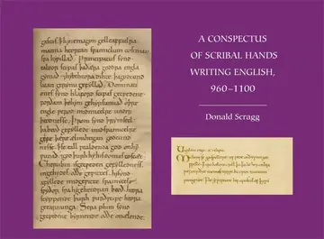 Cover of A Conspectus of Scribal Hands Writing English, 960–1100