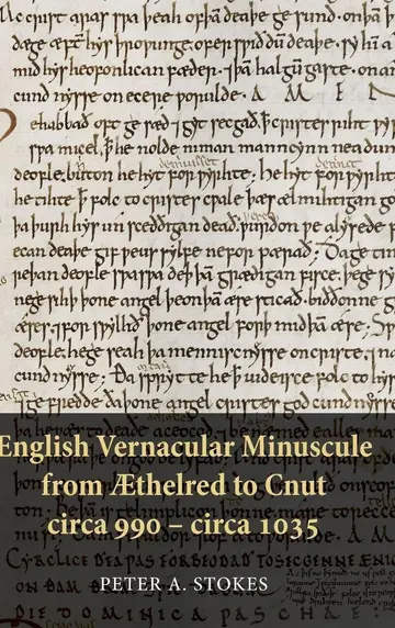 Cover of English Vernacular Minuscule from Æthelred to Cnut, circa 990 – circa 1035