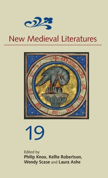 Cover of New Medieval Literatures 19