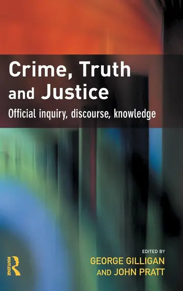 Cover of Crime, Truth and Justice