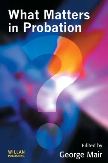 Cover of What Matters in Probation