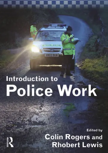 Cover of Introduction to Police Work