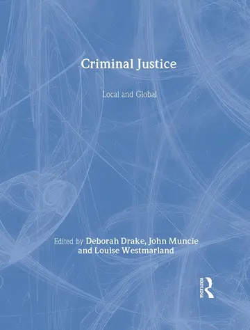 Cover of Criminal Justice