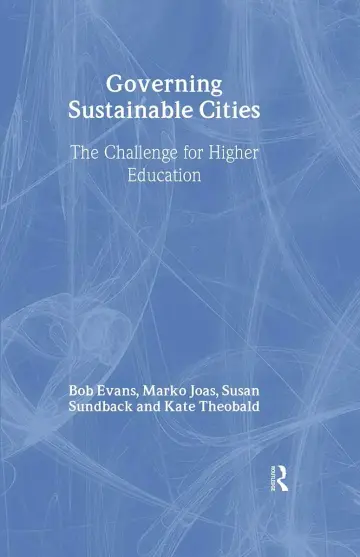 Cover of Governing Sustainable Cities