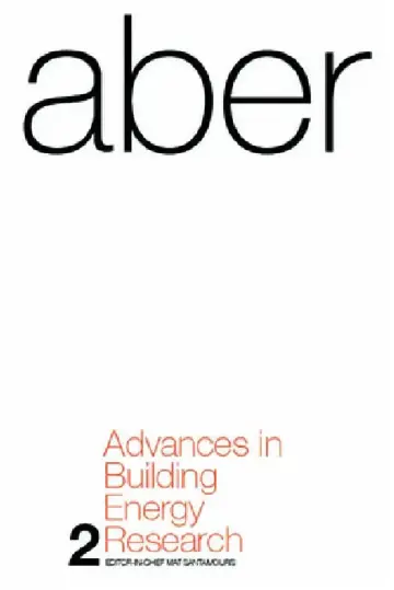 Cover of Advances in Building Energy Research