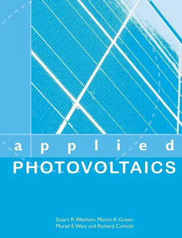 Cover of Applied Photovoltaics
