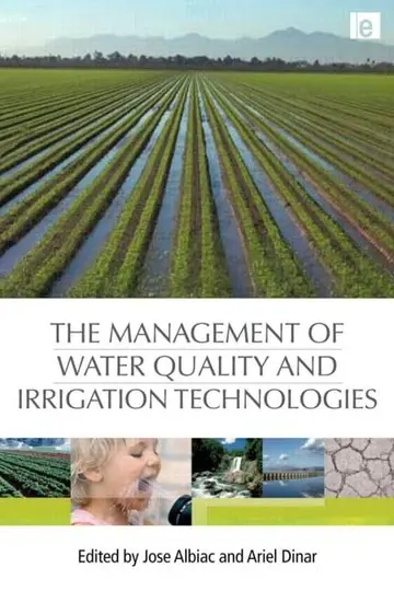 Cover of The Management of Water Quality and Irrigation Techniques