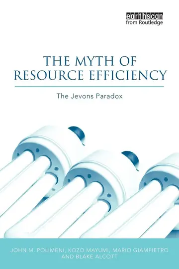 Cover of The Myth of Resource Efficiency